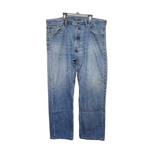Levis 505 Jeans Mens Size 40X30 Medium Wash Straight Leg Denim